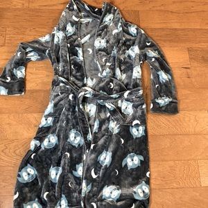 Owl dressing gown